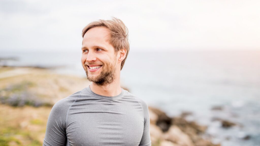 Man starting to live a healthier life again after Opioid Addiction Treatment in Denver
